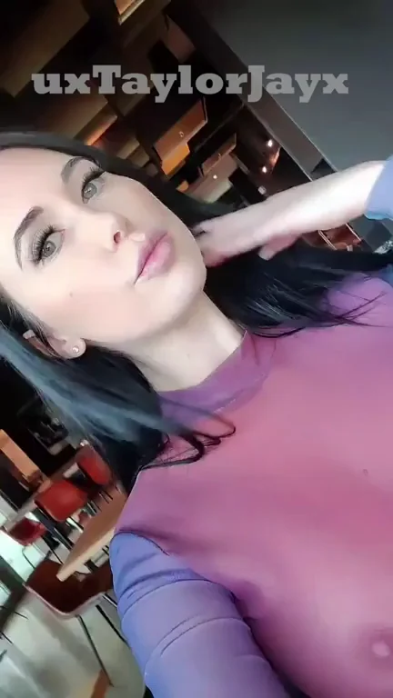 Going see thru at the sports bar was quite a rush