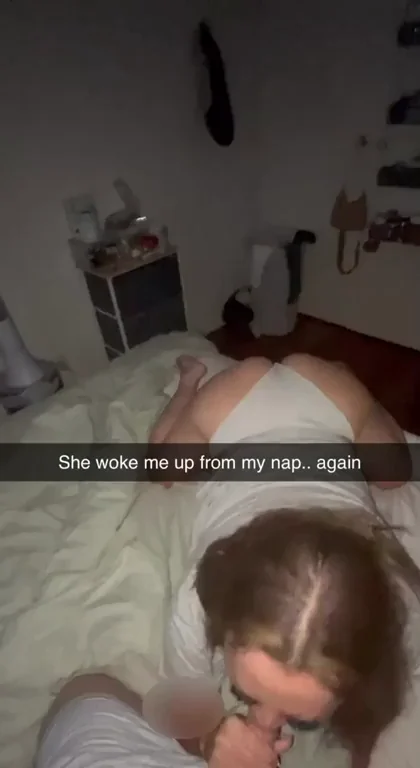 Waking up step bro from his nap..