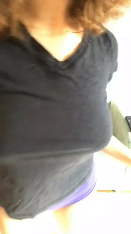 Heavy Tits Beggin' for Hands: Amateur Busty Tease