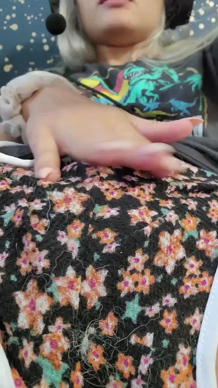 Juicy Tits Overflowing in Floral Top