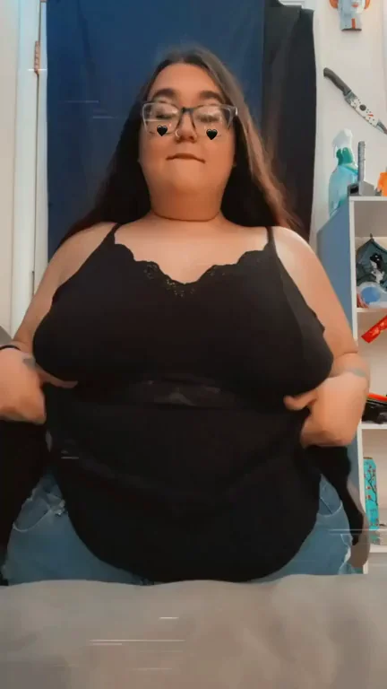 BBW MILF Flashing Her Massive Tits in Teasing Season