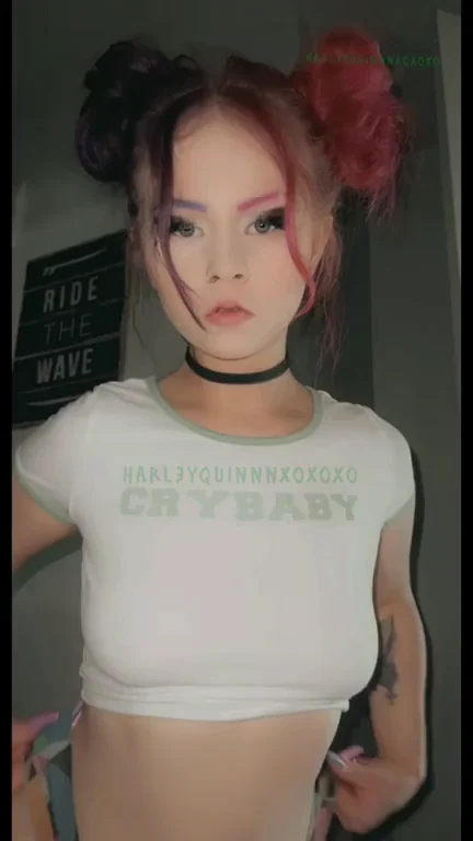 Tiny E-Girl Tease: Extra Small Slut with Thick Curves Begs for Love