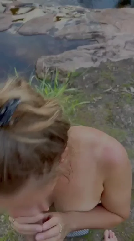 💦 Wild Fuck Ride on the Waterfall Edge 😈🌊