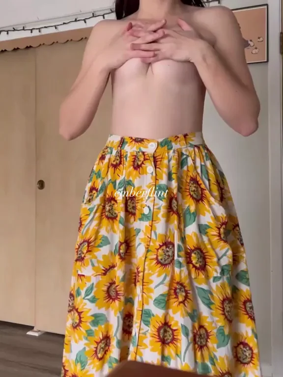 Guys Craving My Perky B-Cups Over Massive Tits? 😏🍈🍈