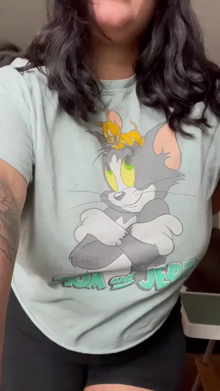 Tom & Jerry Titty Drop for Naughty Kids at Heart 😻🍈🍈