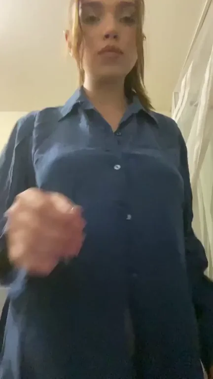 I get turned on by my own tiny tits