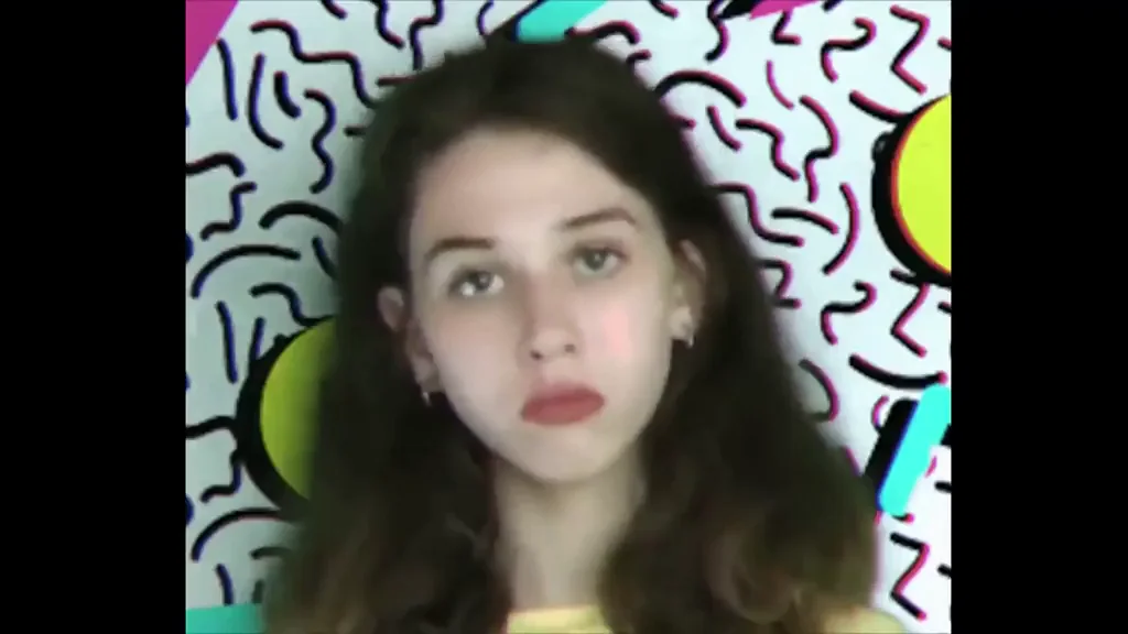 Caroline Konstnar's TikTok Thot Tease in Neon Vibes
