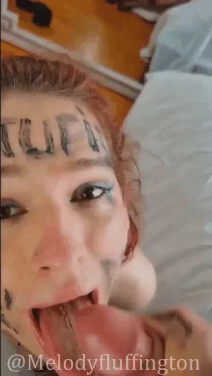 I'm so greedy for cum, he feeds me so much and I still want more!