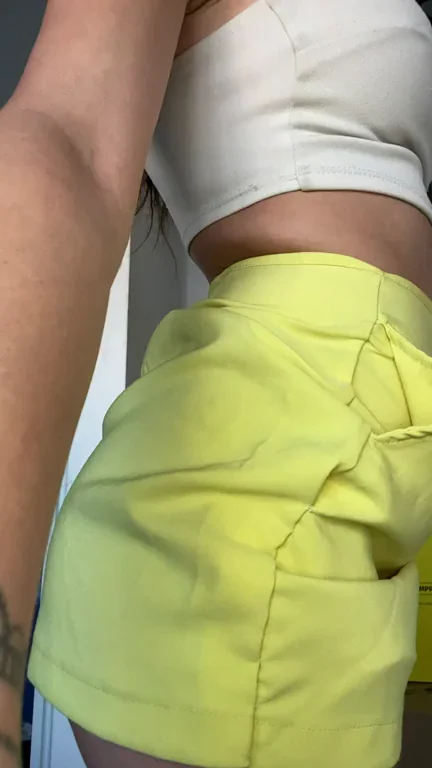 Wanna see what's under my skirt? [F]