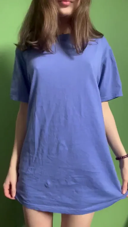 I thought you might want to have a look under my t-shirt?