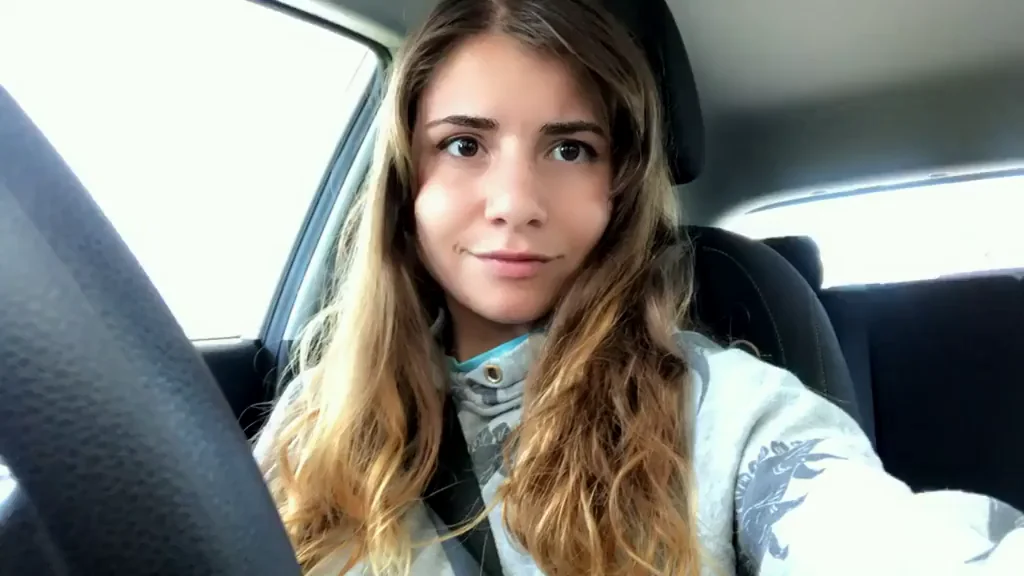 Youth Group Slut Shows Off Her Car Tease Outfit 😈👗💦