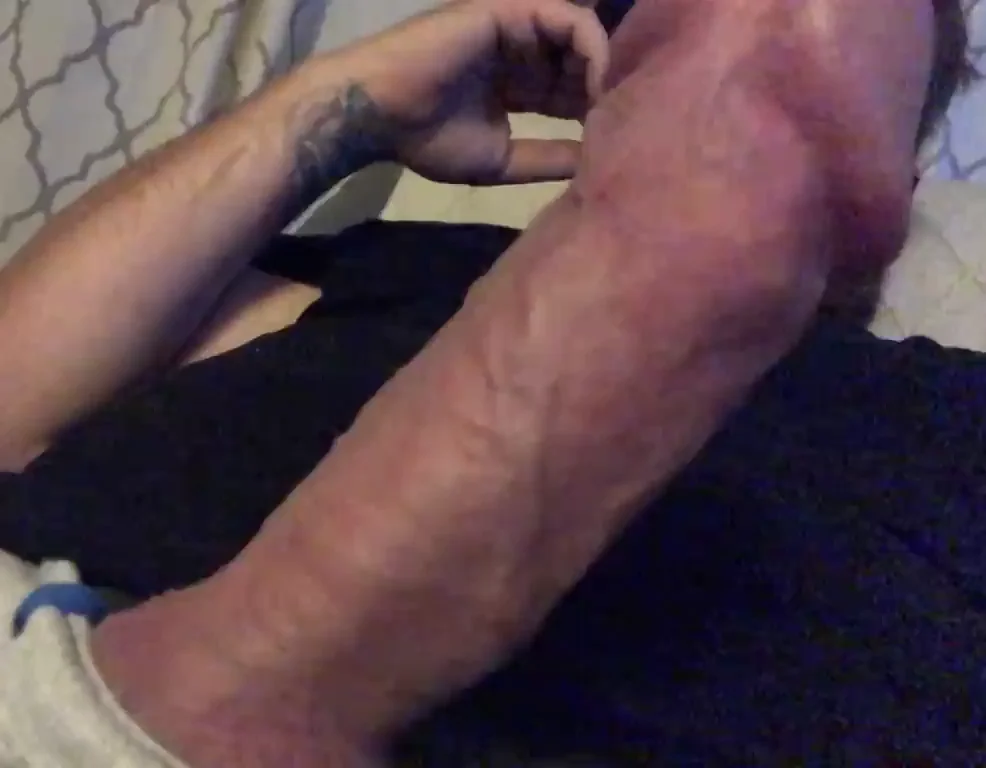 Just me and my monster throbbing cock ??