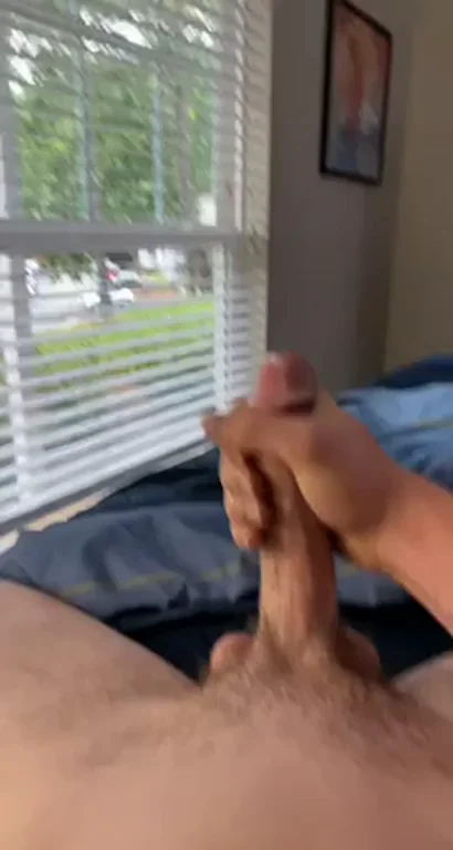 Wish You Drove By This Thick BWC Jerk-Off? 😈🍆