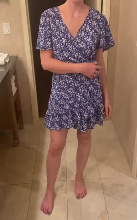 Naughty Art Teacher's Wardrobe Tease