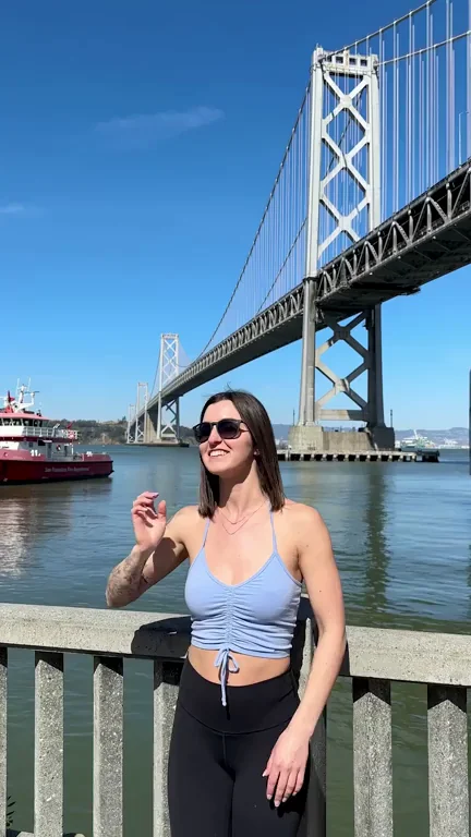 Titties Under the Beautiful Bay Bridge [f]