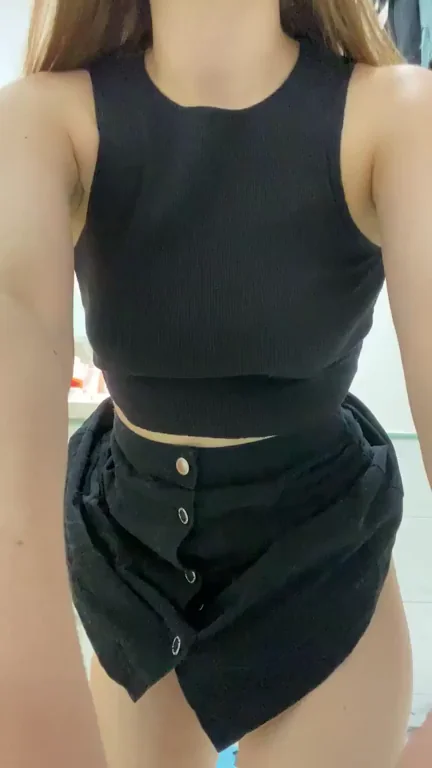 A night out without panties and only you will know.