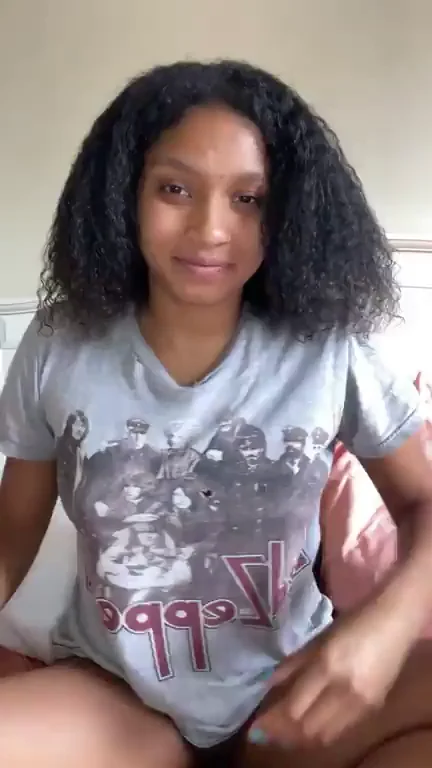 Kickstart Your Morning Gazing at My Juicy Ebony Tits