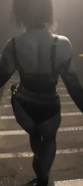 Would you follow thick goth lady to the dungeon? ? [F]
