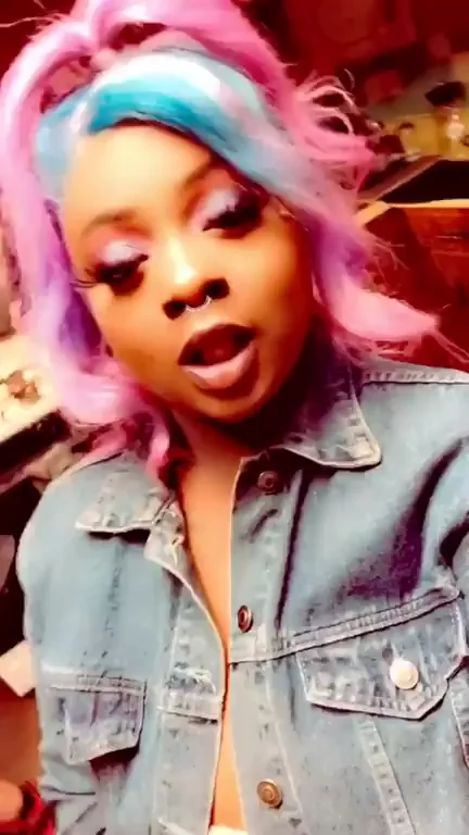 Birthday BBW Ebony Slut Craves Dick with Massive Tits Popping Out