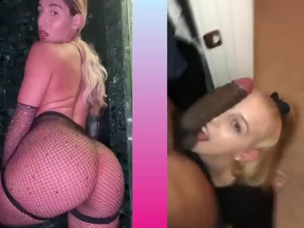 Abella Danger's 🍑 Thick Ass Jiggles for Your Tongue & BBC Slurp 😈