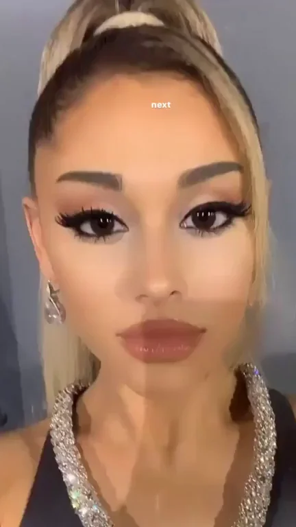 Ariana Grande made my cumshot reach my face!