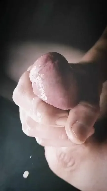 💦 2 Epic Slow-Mo Cum Shots Dripping Off Huge Cockhead 😍