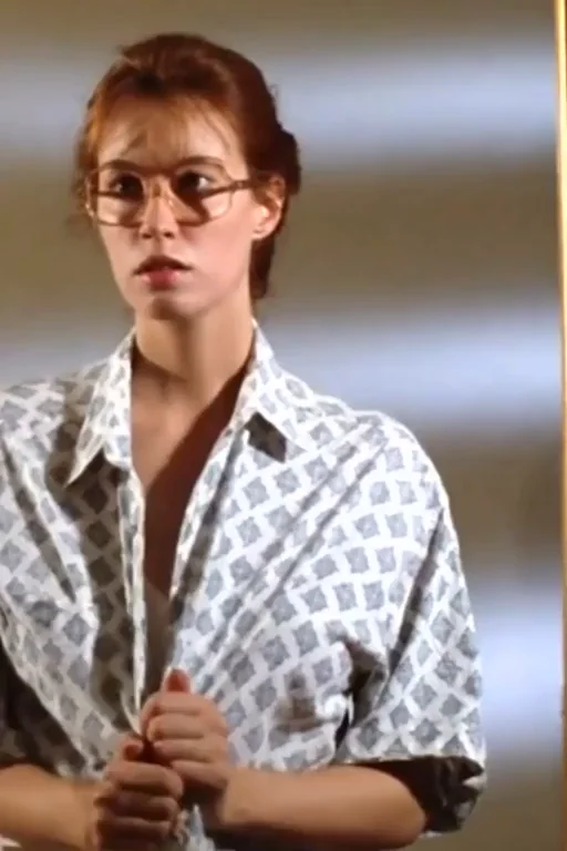 Monique Gabrielle's Nerdy Tits Tease in Evil Toons '92 🔥👓🍈🍈