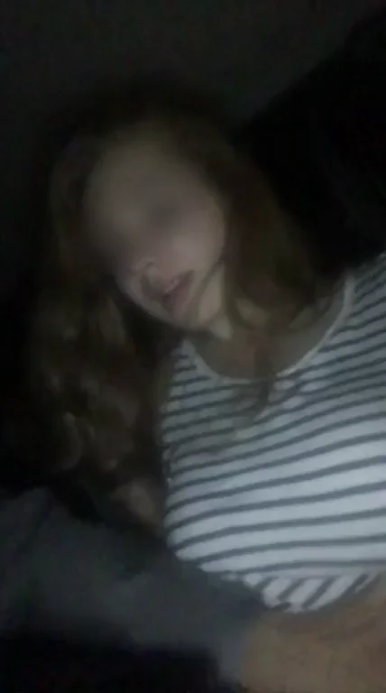 Picked her up from her boyfriends house and barely made it five minutes down the road before things got frisky ?