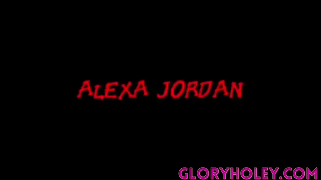 Alexa Jordan Doing graffiti and gets a mouthful of cock at gloryhole [WITH SOUND]