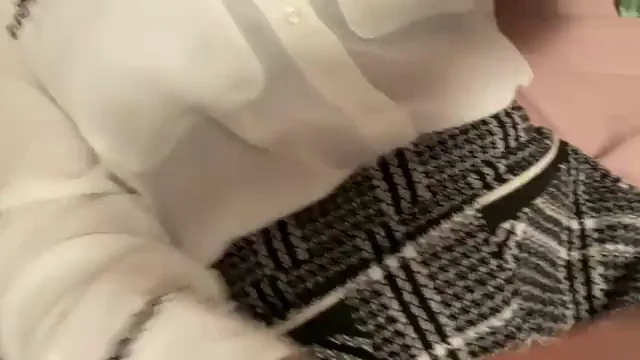 Naughty Busty Secretary Tease 😈💋