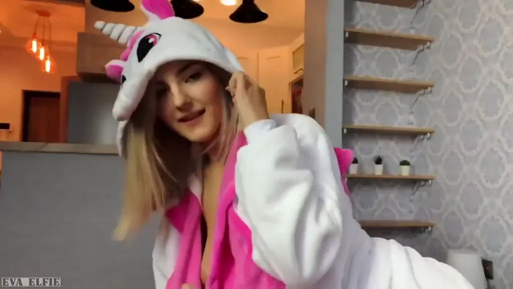 Eva Looks so Adorable in her onesie