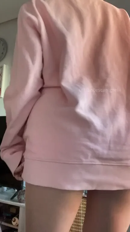 Hoodie Tease Surprise! 🍑 What's Hiding Those Thick Thighs? 👀