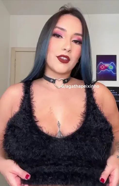 Busty Latina's Epic Titty Drop Tease - Furry Top Reveal