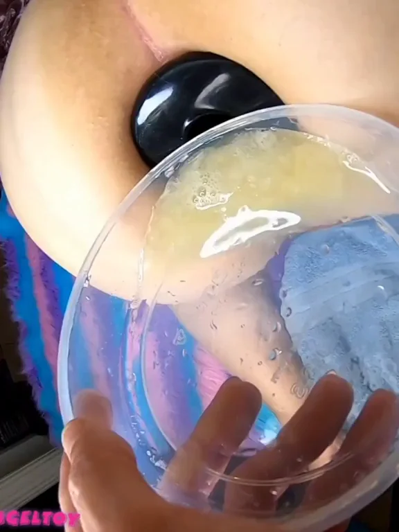 Just a cum bucket