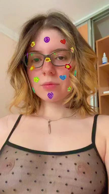 I only take my glasses off when I'm sucking dick