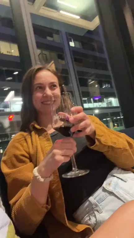 I made eye contact with the manager at the end of this video, she comped my drink