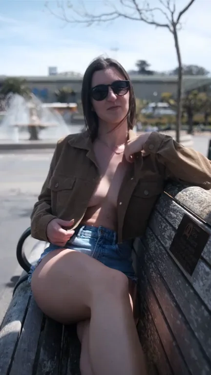 Catching some sun a the park [f]