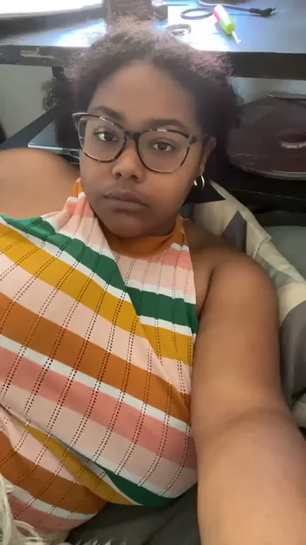 Ebony Babe's Massive Tits Beggin' for a Sloppy Suck 🥵🍆💦