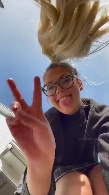 POV: Luckiest Worm Gets Blonde Babe's Tight Pussy Spread 😏🐛💦