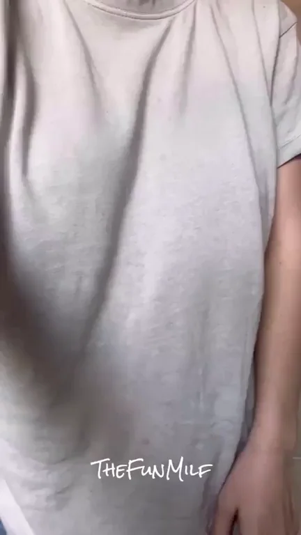 I wear no bra to show them off!
