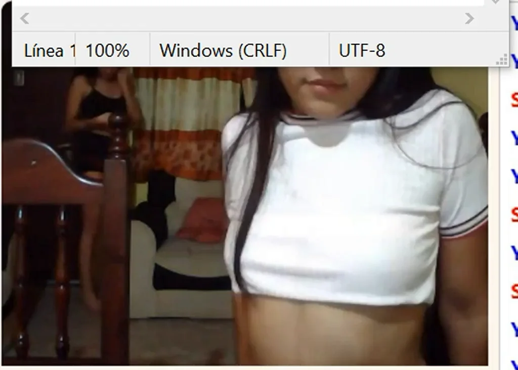 College babe masturbates while her roommate watchs