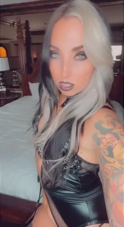 Inked Vixen 'Hey?' Tease in Chains