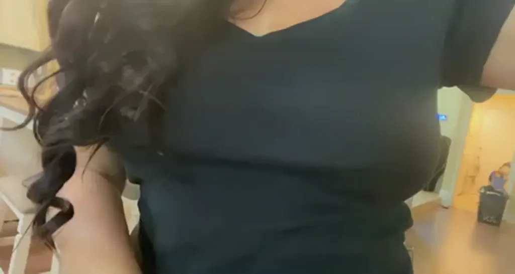If your girl forgets to text you good morning…. Let her know I got you covered, and I flashed you my tits