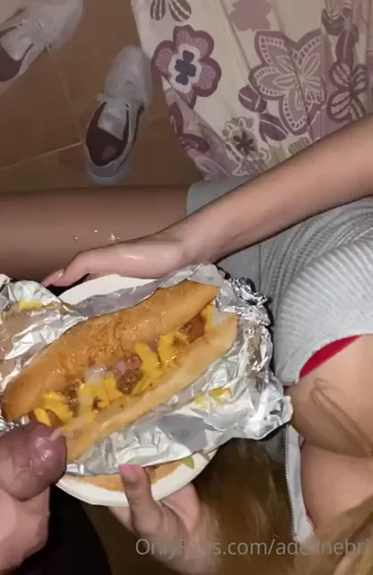 Cum Hotdog! Any takers:)