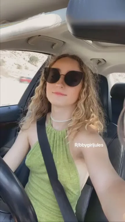 My boobs always come out when I drive…