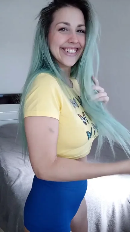 Birthday Slut Begs for Your Hot Cum Gift in Tight Tease
