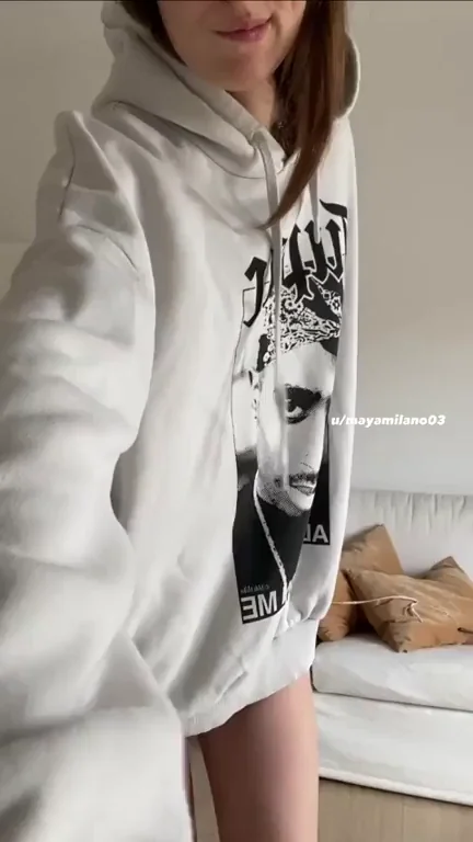 never trust a girl in a hoodie [f]