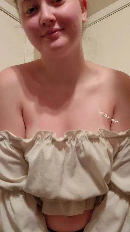 Downblouse Tease: Are My Perky Tits Hanging Out Too Much?