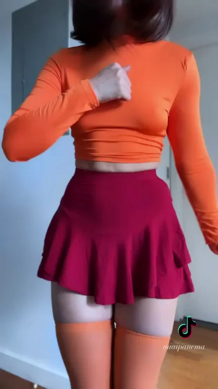 Velma attempts her first Tiktok