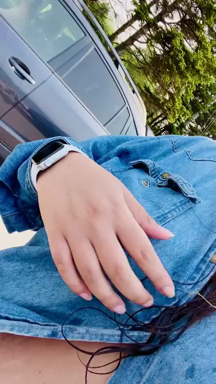 Public Car Titty Drop Tease from Mystery Slut